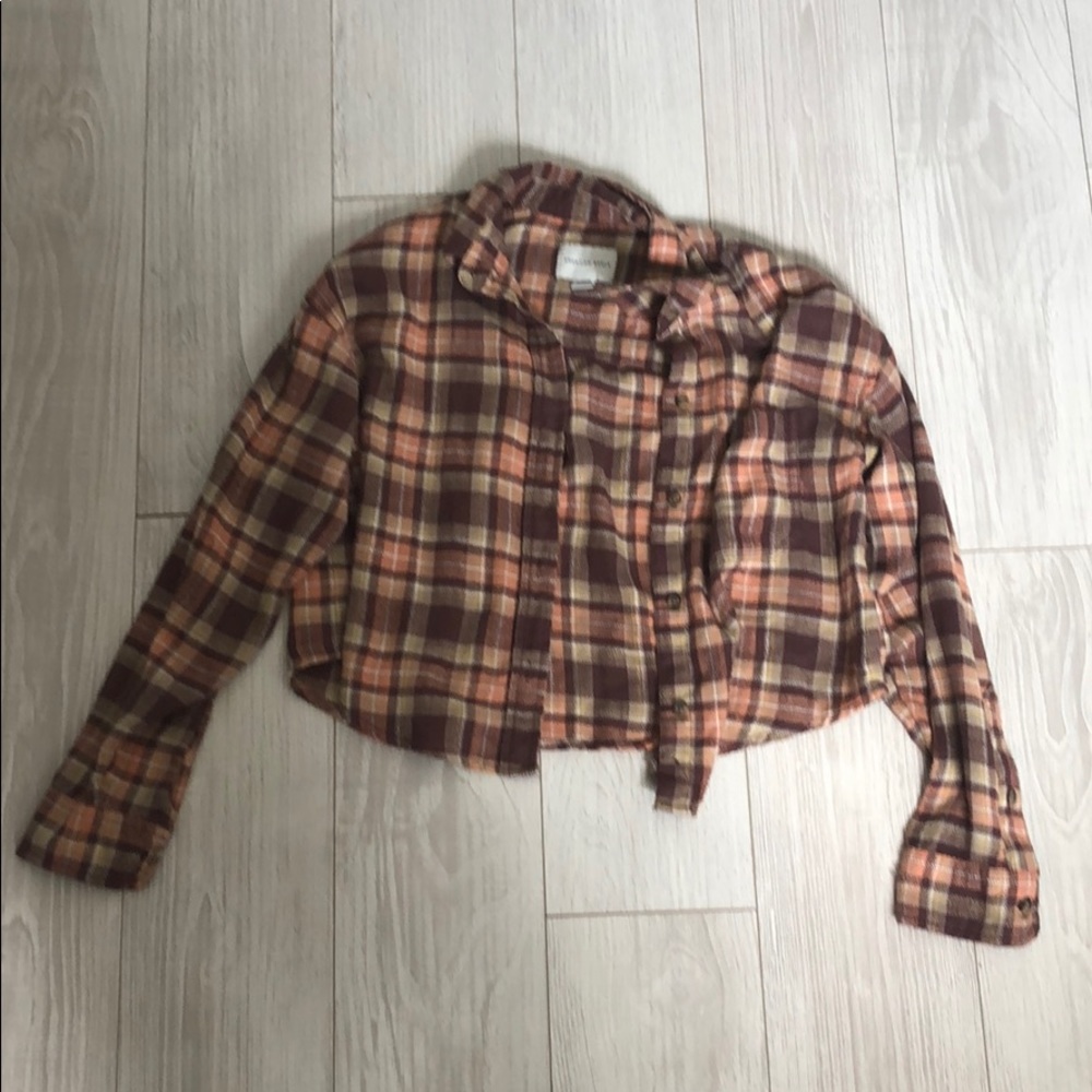 Cropped flannel